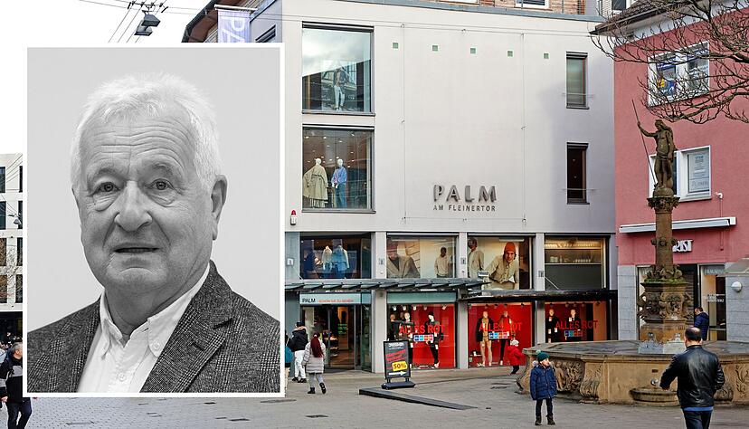 Wolfgang Palm ist  mit 75 Jahren nach kurzer schwerer Krankheit gestorben. Er leitete ab 1985 das Modehaus am Fleiner Tor.