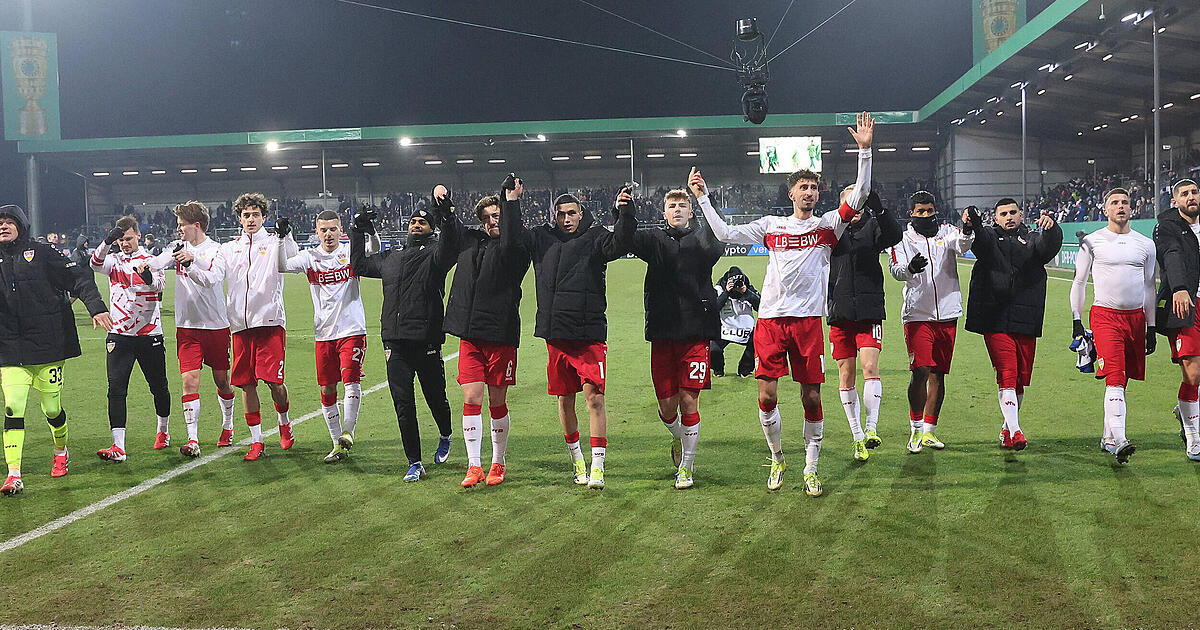 VfB Stuttgart is on course to defend its title in the DFB Cup