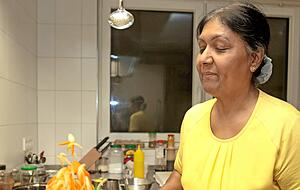 Kochen ist Gowari Soosaithasans große Leidenschaft. Fotos: Ralf Seidel