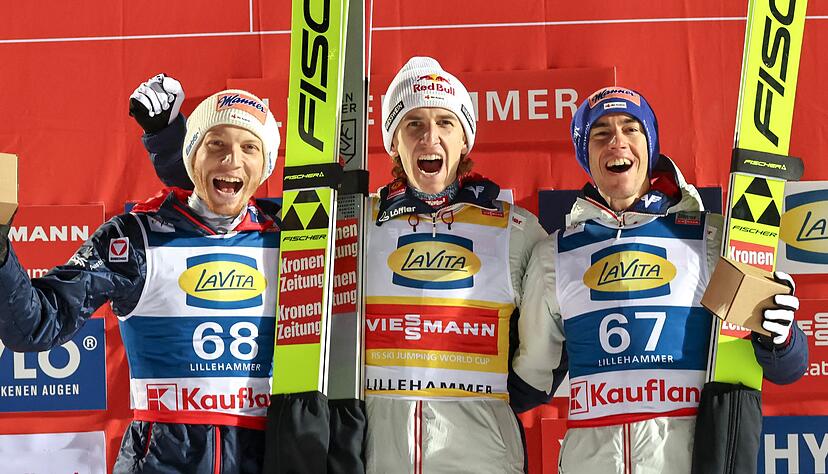 Die &Ouml;sterreicher hatten am Samstag m&auml;chtig Grund zur Freude.