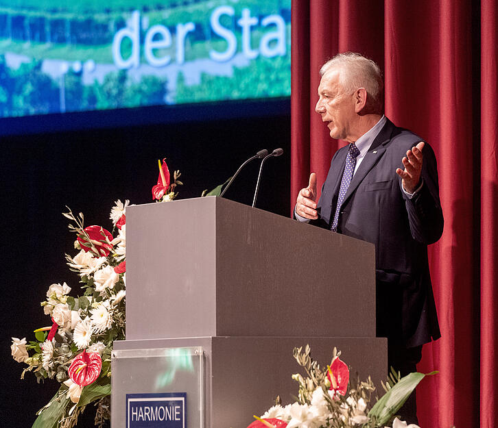 Bürgerempfang in Heilbronn: Stadtverwaltung steht vor enormen Aufgaben