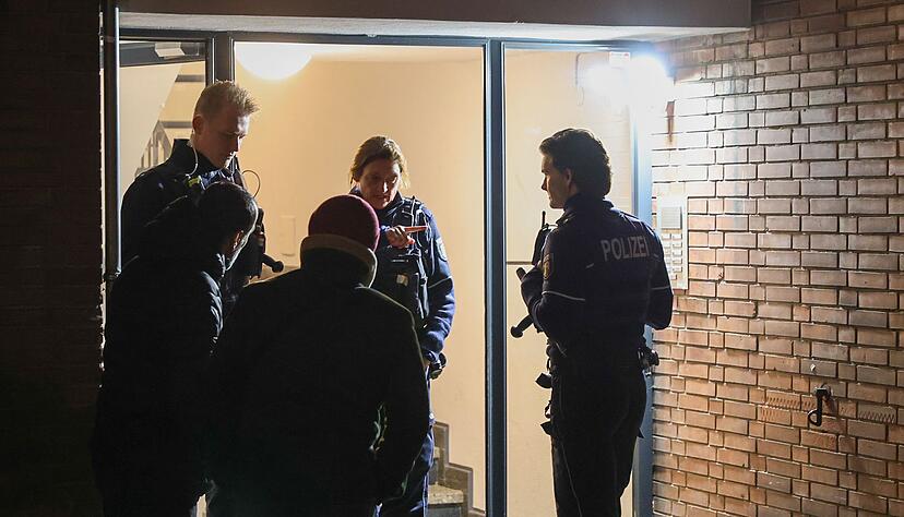 Die Polizei nahm den tatverd&auml;chtigen Jugendlichen noch vor Ort fest.