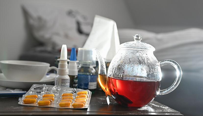 Herbst und Winter sind Infektsaison. Doch eine richtige "Welle" k&ouml;nnen &Auml;rzte f&uuml;r die Region noch nicht erkennen.