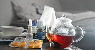 Herbst und Winter sind Infektsaison. Doch eine richtige "Welle" k&ouml;nnen &Auml;rzte f&uuml;r die Region noch nicht erkennen.