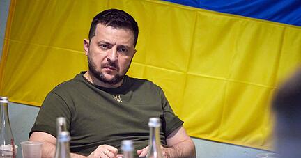 Ukraines Pr&auml;sident Selenskyj bef&uuml;rchtet in dieser Woche eine gezielte Versch&auml;rfung der russischen Aggression.