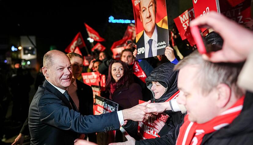 F&uuml;r Scholz gilt das TV-Duell als eine der letzten Chancen, in den Umfragen Boden gut zu machen.