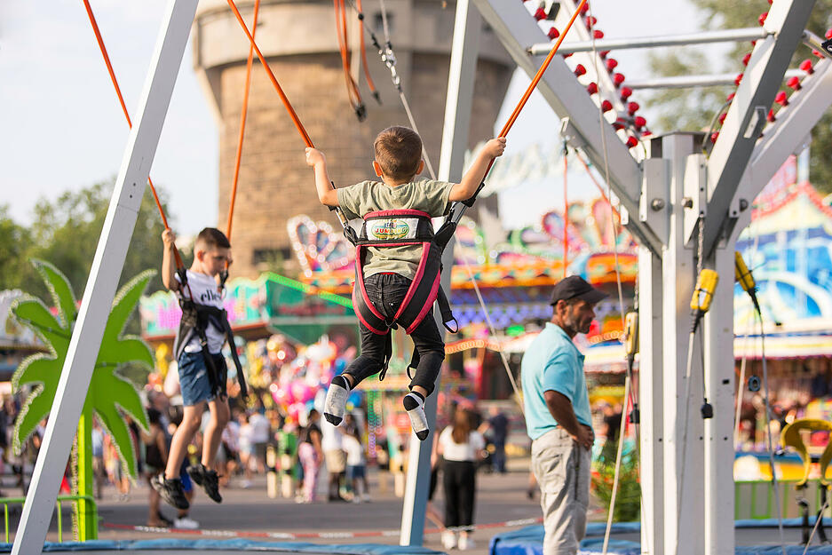 Letzter Tag auf dem Heilbronner Volksfest Letzter Tag auf dem Heilbronner Volksfest