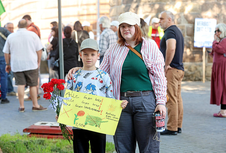 Auftakt der Kundgebung war am Heilbronner Bollwerksturm.