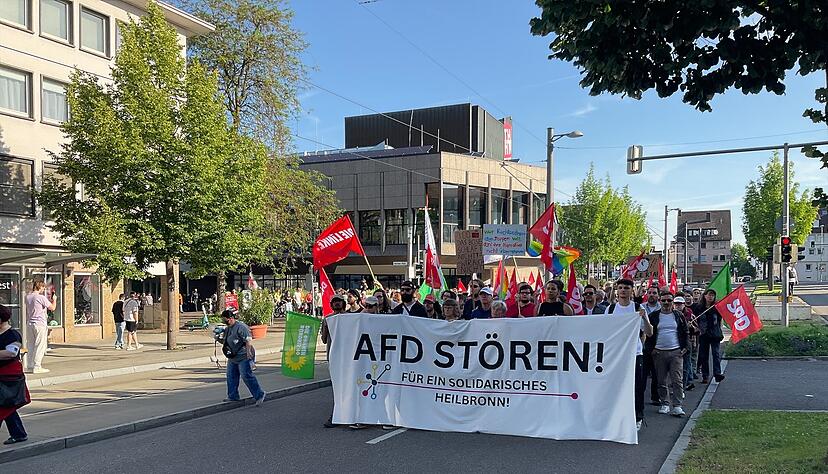Der Demonstrationszug nähert sich der Harmonie. Der Demonstrationszug nähert sich der Harmonie.