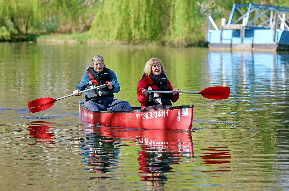 Die Stadt von Neckar aus genießen: Das war am Samstag beim Aktionstag "Heilbronn erleben - Wein, Wasser, Wissen" möglich.