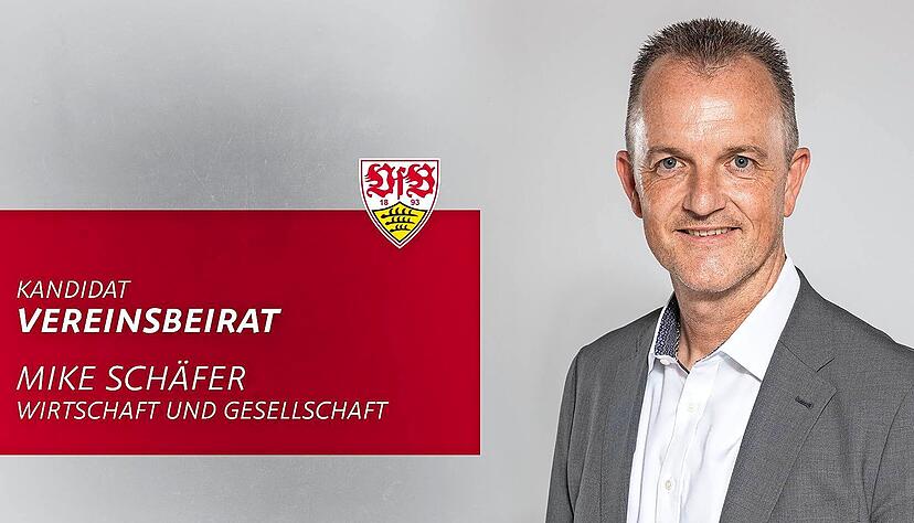 Mike Schäfer möchte dafür sorgen, dass sein Lieblingsverein in der Region präsenter ist. "Da muss der VfB mehr tun", sagt der 52-Jährige.
Foto: VfB Stuttgart Mike Schäfer möchte dafür sorgen, dass sein Lieblingsverein in der Region präsenter ist. "Da muss der VfB mehr tun", sagt der 52-Jährige.
Foto: VfB Stuttgart