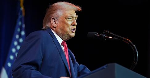 US-Pr&auml;sident Donald Trump will US-R&uuml;stungs- und Verteidigungsunternehmen erstmal keine Dividendenaussch&uuml;ttungen und Aktienr&uuml;ckk&auml;ufe erlauben. (Archivfoto)