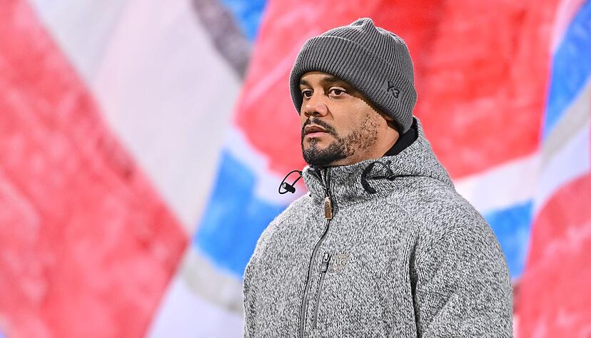 Vorzeitiger Hinrunden-Meister mit den M&uuml;nchnern: Trainer Vincent Kompany.