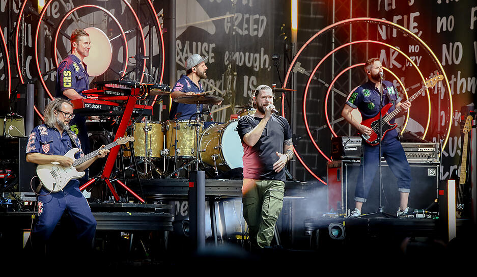 Rea Garvey im Wertwiesenpark