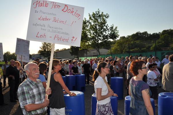 Demo gegen Notfalldienst-Aus Eppingen | 24.05.