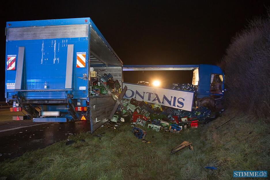 A81-Unfall bei Mundelsheim