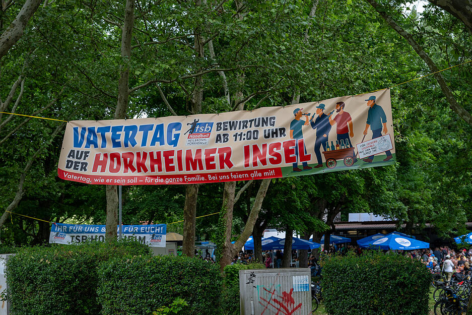 Oder auch für das Vatertagsfest auf der Horkheimer Insel. Oder auch für das Vatertagsfest auf der Horkheimer Insel.