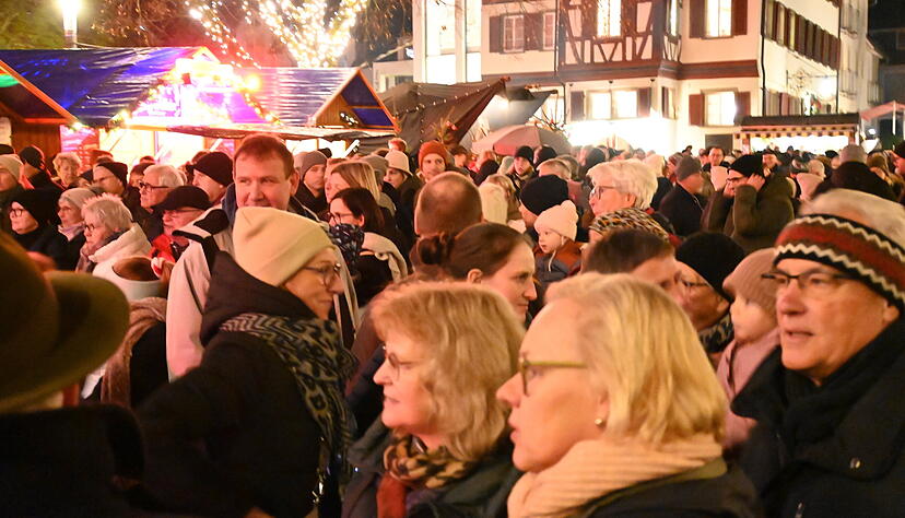 Nach fünf Tagen endet der Weihnachtsmarkt in Künzelsau am Sonntag. Nach fünf Tagen endet der Weihnachtsmarkt in Künzelsau am Sonntag.