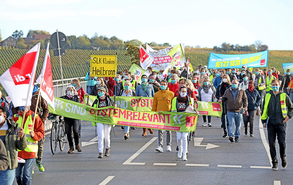 Verdi-Streik in Gundelsheim