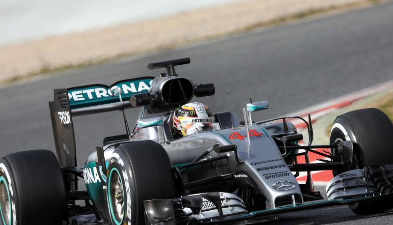 Der Rennwagen F1W07 von Mercedes AMG. Foto: Jens Büttner