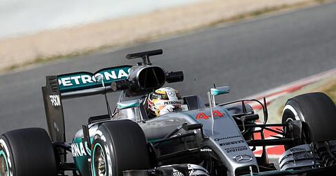 Der Rennwagen F1W07 von Mercedes AMG. Foto: Jens Büttner