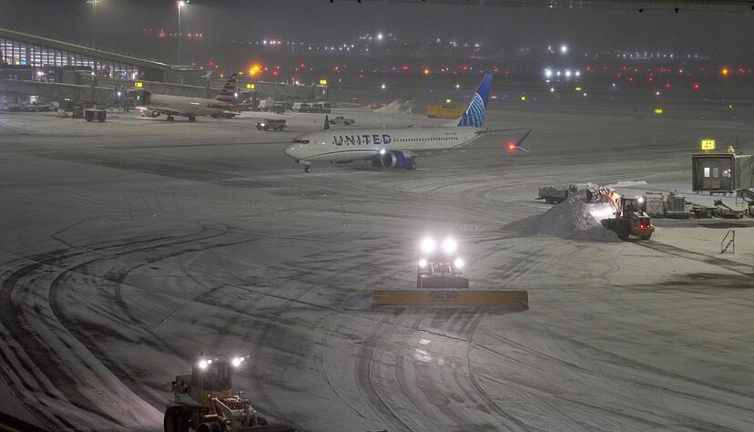 Von den Flugstreichungen am Freitag waren Flightaware zufolge besonders die drei Flughäfen des Großraums New York betroffen. Von den Flugstreichungen am Freitag waren Flightaware zufolge besonders die drei Flughäfen des Großraums New York betroffen.