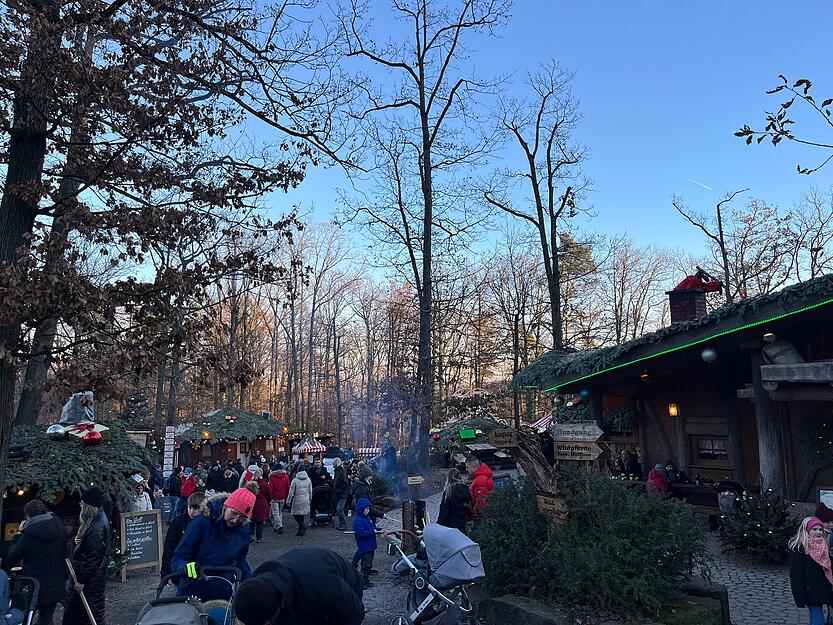 Bilder vom Winterwunderwald Tripsdrill