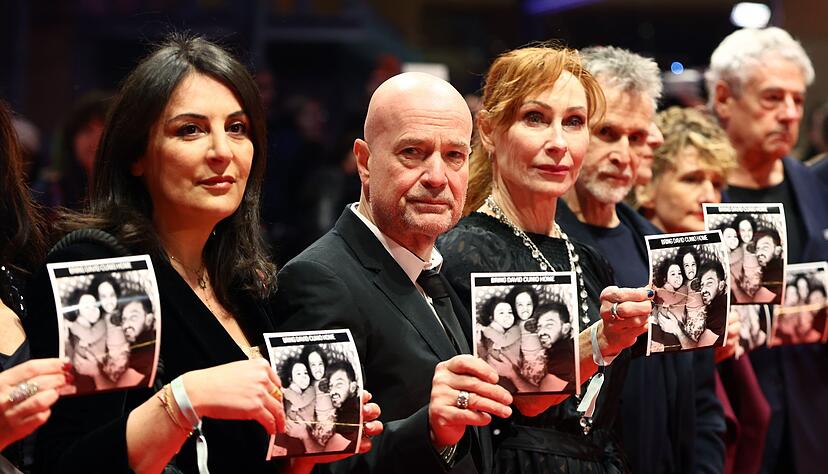 Tom Shoval, Filmemacher und Freund von Cunio, war nach eigenen Worten «sehr berührt» von der Aktion auf dem roten Teppich. Tom Shoval, Filmemacher und Freund von Cunio, war nach eigenen Worten «sehr berührt» von der Aktion auf dem roten Teppich.