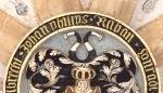 Das Wappen der Liebensteiner ziert auch das Gewölbe der Schlosskapelle.