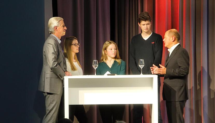 Wahlcheck mit Olaf Scholz Wahlcheck mit Olaf Scholz