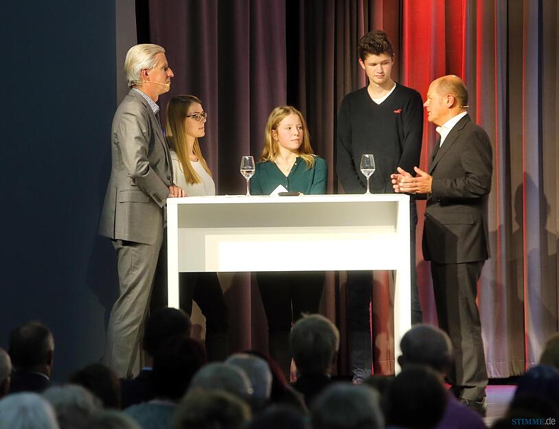 Wahlcheck mit Olaf Scholz Wahlcheck mit Olaf Scholz