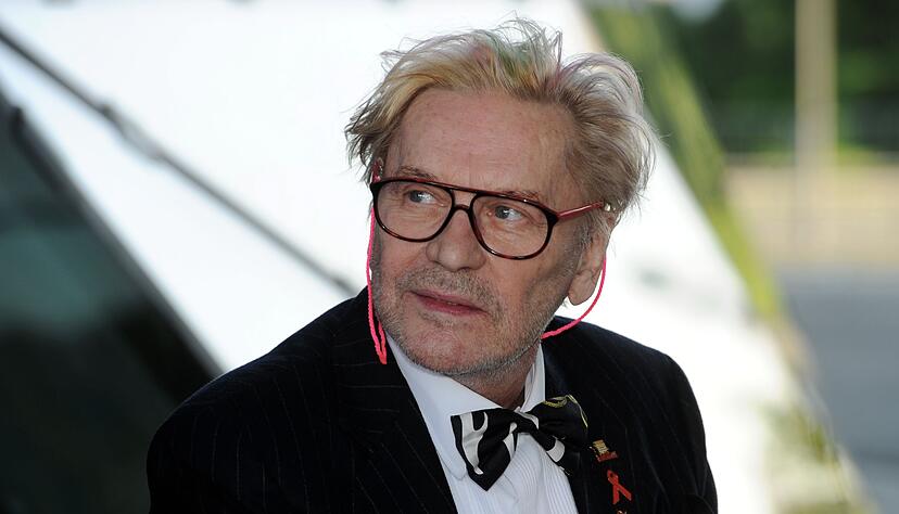 Schauspieler Helmut Berger bei einer Preisverleihung im Jahr 2013.