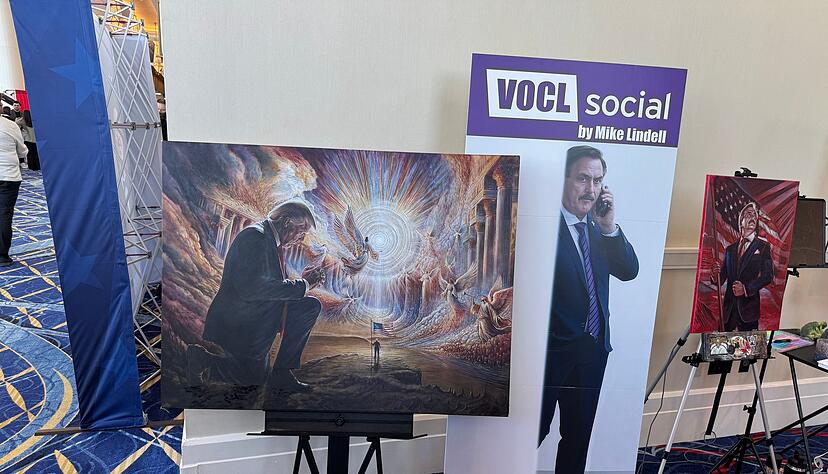 Donald Trump wird auf der CPAC als Held gefeiert. Donald Trump wird auf der CPAC als Held gefeiert.