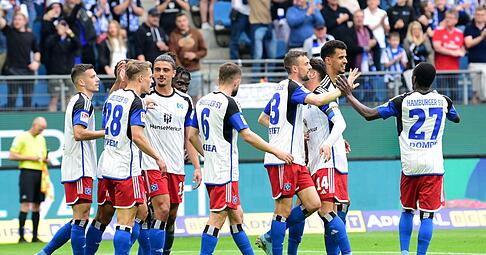 Versöhnlicher Abschluss: Der Hamburger SV gewinnt im letzten Saisonspiel.