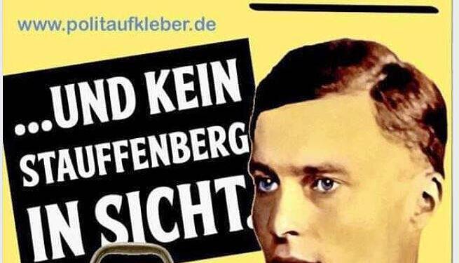 Auf Michael Sehers Facebook-Seite stand dieses Plakat. Der Neu-Stadtrat behauptet, er habe damit nichts zu tun. Diesen Post hat er inzwischen gelöscht.
Foto: Screenshot Auf Michael Sehers Facebook-Seite stand dieses Plakat. Der Neu-Stadtrat behauptet, er habe damit nichts zu tun. Diesen Post hat er inzwischen gelöscht.
Foto: Screenshot