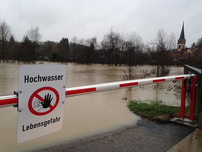 Hochwasser in der Region Hochwasser in der Region