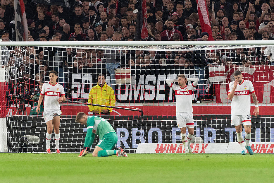 Valentin Gendrey nutzte einen Fehler von Maximilian Mittelstädt zum 1:0 für die TSG Hoffenheim.