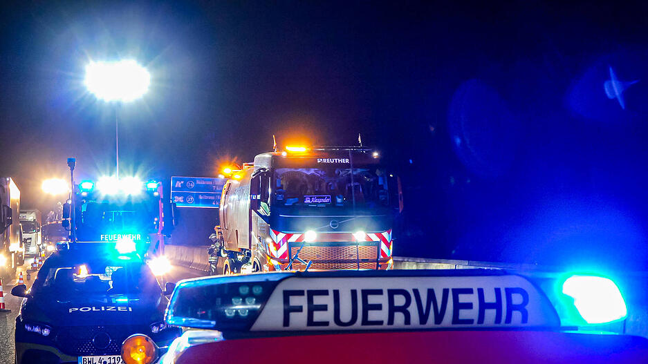 Auch die Feuerwehr war im Einsatz.