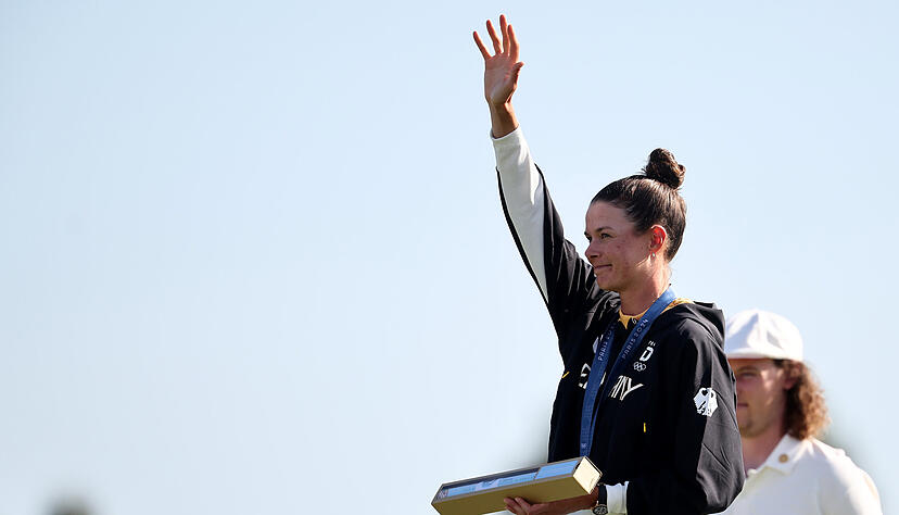 Frauen, Golf: Silber für Esther Henseleit.