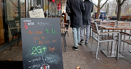 Der Frust über das Chaos bei 2G plus ist groß. Foto: Ralf Seidel Der Frust über das Chaos bei 2G plus ist groß. Foto: Ralf Seidel