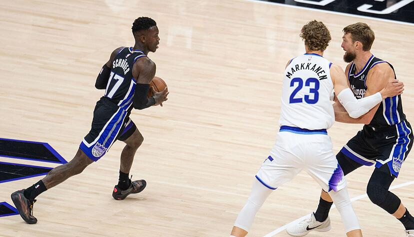 Schröder (links) will bei den Kings als Aufbauspieler für guten Zusammenhalt sorgen. (Archivfoto) Schröder (links) will bei den Kings als Aufbauspieler für guten Zusammenhalt sorgen. (Archivfoto)