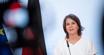 «Das war jetzt überspitzt gesagt. Wenn wir kein Gas mehr hätten»: Annalena Baerbock.
