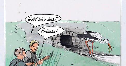 Vor zwei Jahren sanierten B&uuml;rgerstiftung und Heimatverein den Leberbrunnen und stellten eine Infotafel mit Geschichten auf.
Foto: Archiv/Veigel