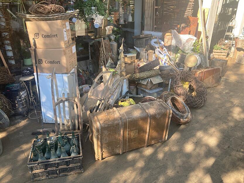 Aufräumen in Gemmingen nach dem Unwetter Aufräumen in Gemmingen nach dem Unwetter