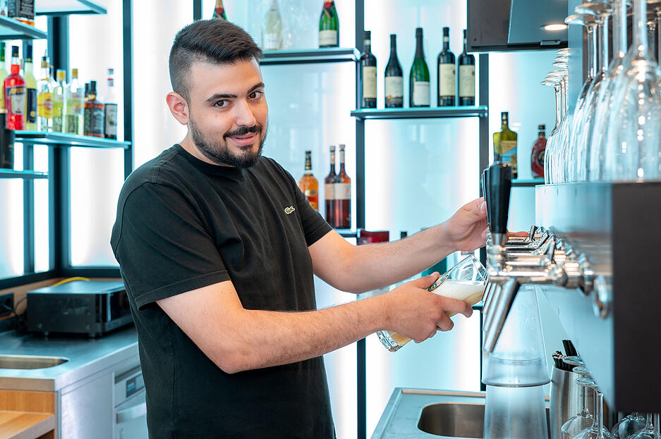 Im alten Bahnhofsgeb&auml;ude Kochendorf (bei der S-Bahn Haltestelle Kochendorf) hat ein Italiener er&ouml;ffnet.  Besondere Location. Restaurantportr&auml;t.