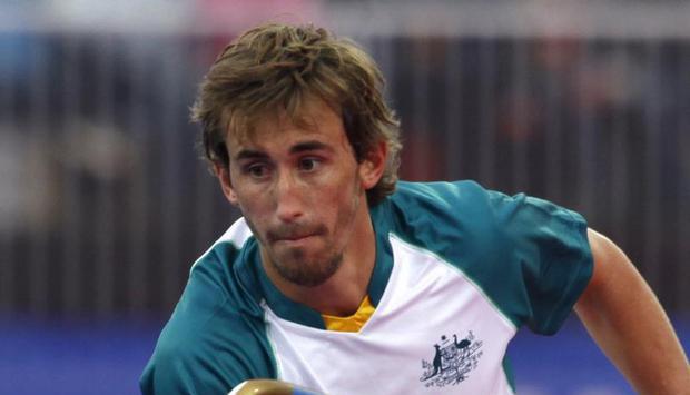 Nick Wilson brachte Rotterdam in der 46. Minute mit 2:1 in F&uuml;hrung. Foto: Karel Prinsloo