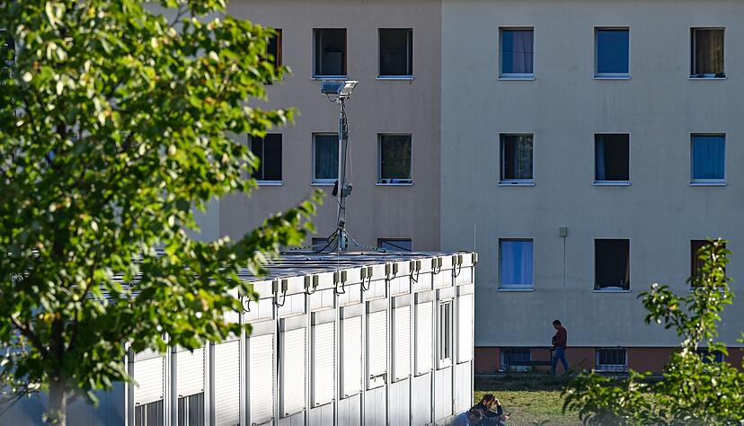 Die erste Wohnadresse f&uuml;r Asylbewerber in Deutschland sind die Erstaufnahmeeinrichtungen, wie hier in Eisenh&uuml;ttenstadt.