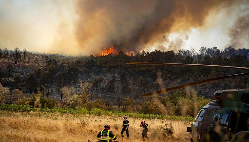 In nur wenigen Stunden hatte sich der Brand enorm ausgebreitet. (Archivbild) In nur wenigen Stunden hatte sich der Brand enorm ausgebreitet. (Archivbild)