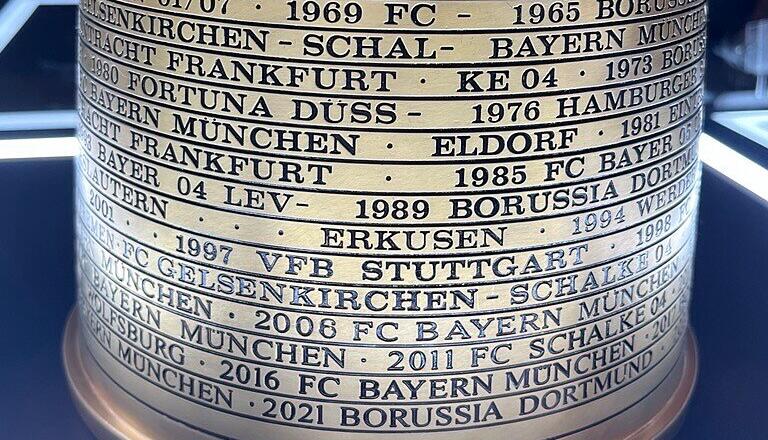 Immer wieder deutlich zu erkennen: Die Sieger des DFB-Pokals passen nicht immer in eine Zeile. Immer wieder deutlich zu erkennen: Die Sieger des DFB-Pokals passen nicht immer in eine Zeile.