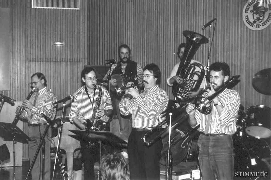 1987: Hot Jazz Meeting im Hans-Rie&szlig;er-Haus in Heilbronn.